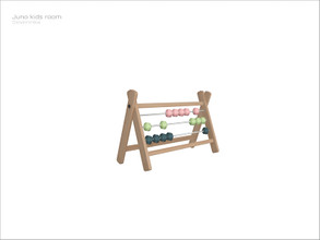 Sims 4 — [Juno kidsroom] - kids abacus by Severinka_ — Kids abacus From the set 'Juno kidsroom' Build / Buy category: