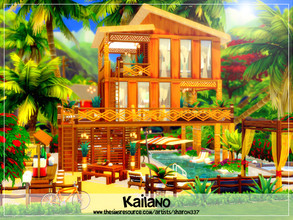 Sims 4 — Kailano - Nocc by sharon337 — 20 x 20 lot. Value $97,815 1 Bedroom 1 Bathroom . This house contains No Custom