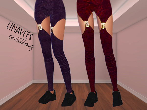 Sims 4 — Leggings Eva by linavees — Created for Sims 4 Original Mesh 2 colors Happy simming!