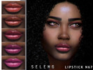 Sims 4 — Lipstick N67 by Seleng — Teen to Elder 16 colours Custom Thumbnail HQ mod compatible The picture was taken with