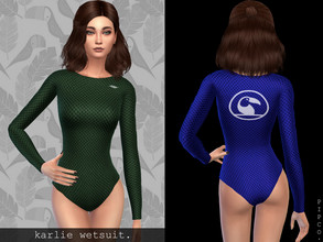 Sims 4 — Karlie Wetsuit. by Pipco — a sleek, sporty wetsuit. 