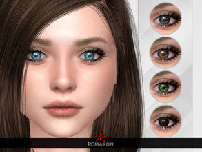 Sims 4 — Realistic Eye N11 - All ages by remaron — -20 Swatches -Custom CAS thumbnail -All age category -Both gender