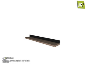 Sims 4 — Celestia Wall Shelf by ArtVitalex — - Celestia Wall Shelf - ArtVitalex@TSR, Jun 2020