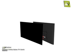 Sims 4 — Celestia Wall Television by ArtVitalex — - Celestia Wall Television - ArtVitalex@TSR, Jun 2020