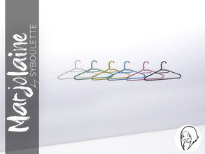 Sims 4 — Marjolaine - Empty Hanger by Syboubou — This hanger is very simple and colorful to add happiness in any closet !