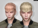 Sims 4 — Finton (Hair 121) by TsminhSims — New meshes - 20 colors - HQ texture - Custom shadow map, normal map - All LODs