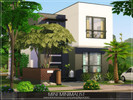 Sims 4 — Mini Minimalist by MychQQQ — Lot: 20x15 Value: $ 88,365 Lot type: Residential House contains: - 2 bedrooms - 1