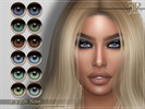 Sims 4 — Eyes N88 by FashionRoyaltySims — Standalone Custom thumbnail All ages and genders 12 color options HQ texture