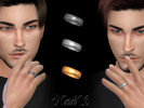 Sims 4 — NataliS_Simple mens band-set by Natalis — Simple band for the left and the right hands. 6 colors.