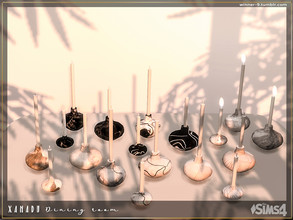 Sims 4 — Xanadu Candles by Winner9 — Candles from my dining room Xanadu, you can find it easy in your game by typing
