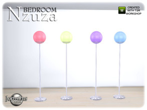 Sims 4 — Nzuza bedroom floor lamp by jomsims — Nzuza bedroom floor lamp