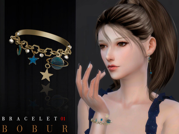 Sims 4 — Bobur Bracelet 01 by Bobur2 — my first bracelets 2 colors HQ I hope you like it