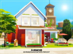 Sims 4 — Anemone - Nocc by sharon337 — 20 x 15 lot. Value $88,930 3 Bedroom 1 Bathroom . This house contains No Custom