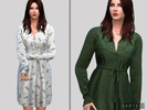 Sims 4 — Waist Shirt Dress by Darte77 — - 16 swatches - Shadow and Normal maps - Base game compatible - HQ mod compatible