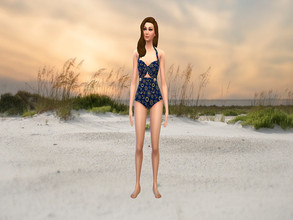 Sims 4 — CAS Background - Beach by twosister422 — Digital Beach CAS Background