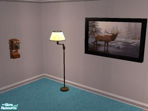Sims 2 — Winter Elk by drewsoltesz — This serene outdoor scene is a recolour of the Sims 2 original object \"That
