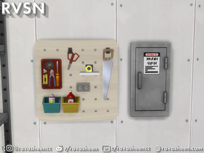 Sims 4 — You Know The Drill Utility Set by RAVASHEEN — Help your simmie take control of their house with the You Know The