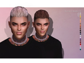 Sims 4 — Nightcrawler-CODY (HAIR) by Nightcrawler_Sims — NEW HAIR MESH T/E Smooth bone assignment All lods 22colors Works