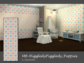 Sims 4 — MB-HiggledyPiggledy_Puppies by matomibotaki — MB-HiggledyPiggledy_Puppies, funny and cute wallpaper with puppie