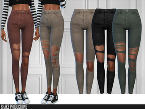 Sims 4 — ShakeProductions 462 - Jeans by ShakeProductions — This set contains 3 jeans.