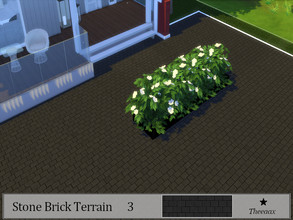Sims 4 — Brick Terrain 3 by theeaax — Brick Terrain 3 in black As you can see,the Terrain Paint looks a little bit