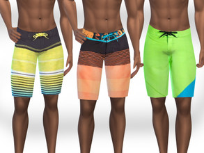 Sims 4 — Men Swimming Fun Shorts by saliwa — Men Swimming Fun Shorts 3 new design