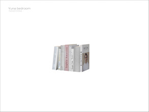 Sims 4 — [Yuna bedroom] - books v02 by Severinka_ — Books v02 From the set 'Yuna bedroom' Build / Buy category: Decor /