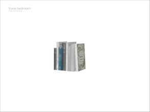 Sims 4 — [Yuna bedroom] - books v03 by Severinka_ — Books v03 From the set 'Yuna bedroom' Build / Buy category: Decor /