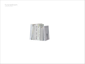 Sims 4 — [Yuna bedroom] - books v04 by Severinka_ — Books v04 From the set 'Yuna bedroom' Build / Buy category: Decor /