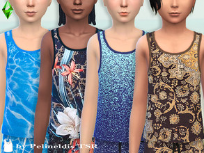 Sims 4 — Boys Summer Tank Top by Pelineldis — A new tank top for the summertime, comes in four different designs.