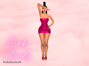 Sims 4 — Pink Cloud CAS Background. by XxThickySimsxX —  Cas Background created for: The Sims 4 I hope you like this cute