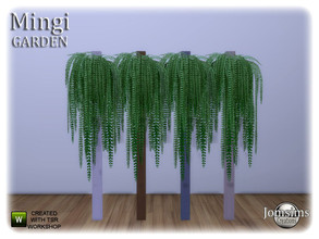 Sims 4 — Mingi garden fake column with plant by jomsims — Mingi garden fake column with plant