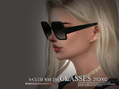 Sims 4 — S-Club ts4 WM Glasses 202002 by S-Club — Glasses, 10 swatches, hope you like, thank you.