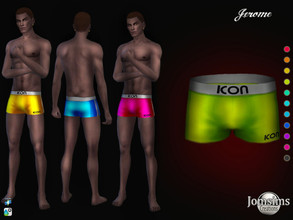Sims 4 — Jerome swimsuit by jomsims — Jerome swimsuit Jerome swimsuit Sims 4 for him in 11 shades. sexy boxer swimsuit.