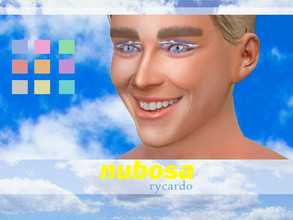 Sims 4 — Nubosa Eyeshadow by rycardo — Hello, I'm new to creatjng cc and this is my first creation ever, so tips are very