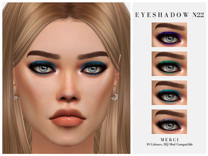 Sims 4 — Eyeshadow N22 by -Merci- — Eyeshadow for both genders and from teen to elder. Have Fun!