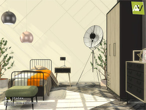 Sims 4 — Oltorf Teen Bedroom by ArtVitalex — - Oltorf Teen Bedroom - ArtVitalex@TSR, Jul 2020 - All objects three has a