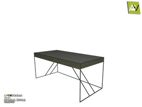 Sims 3 — Ophelia Desk by ArtVitalex — - Ophelia Desk - ArtVitalex@TSR, Jul 2020