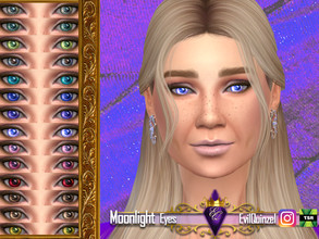 Sims 4 — Moonlight Eyes by EvilQuinzel — - Facepaint category; - Female and male; - Toddler + ; - All species; - 14