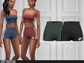 Sims 4 — ShakeProductions 478 - 4 by ShakeProductions — Bottoms/Shorts Shorts Handpainted 14 Colors
