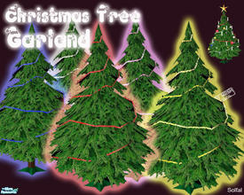 Sims 2 — Christmas Tree Garland by solfal — Use this garland toghether with my Christmas tree. It have 2 colour options