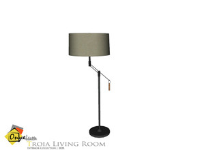 Sims 4 — Troia Floor Lamp by Onyxium — Onyxium@TSR Design Workshop Living Room Collection | Belong To The 2020 Year