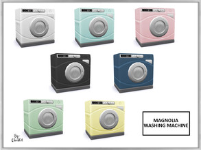 Sims 4 — Magnolia Laundry Room Clothes Washer by Chicklet — Laundry Stinks! (literally!) Just because that may be your