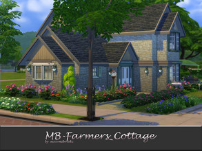 Sims 4 — MB-Farmers_Cottage by matomibotaki — A peaceful place to breathe good air and live a healty life.Details: Hall.