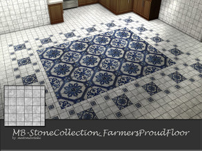 Sims 4 — MB-StoneCollection_FarmersProudFloor by matomibotaki — MB-StoneCollection_FarmersProudFloor, classy floor tile