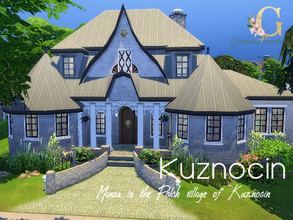 Sims 4 — Kuznocin |Base Game manor by GenkaiHaretsu — Hello! I present to you today Kuznocin- based on real manor in