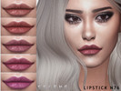Sims 4 — Lipstick N76 by Seleng — Teen to Elder 16 colours Custom Thumbnail HQ mod compatible The picture was taken with