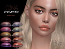 Sims 4 — IMF Dina Eyeshadow N.157 by IzzieMcFire — Dina Eyeshadow N.157 contains 10 colors in hq texture. Standalone item