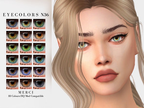 Sims 4 — Eyecolors N36 by -Merci- — Eyecolors for both genders and all ages. Face Paint category. Have Fun