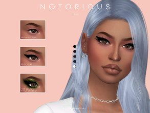 Sims 4 — NOTORIOUS | liner by Plumbobs_n_Fries — Heavy Top Liner 5 Swatches